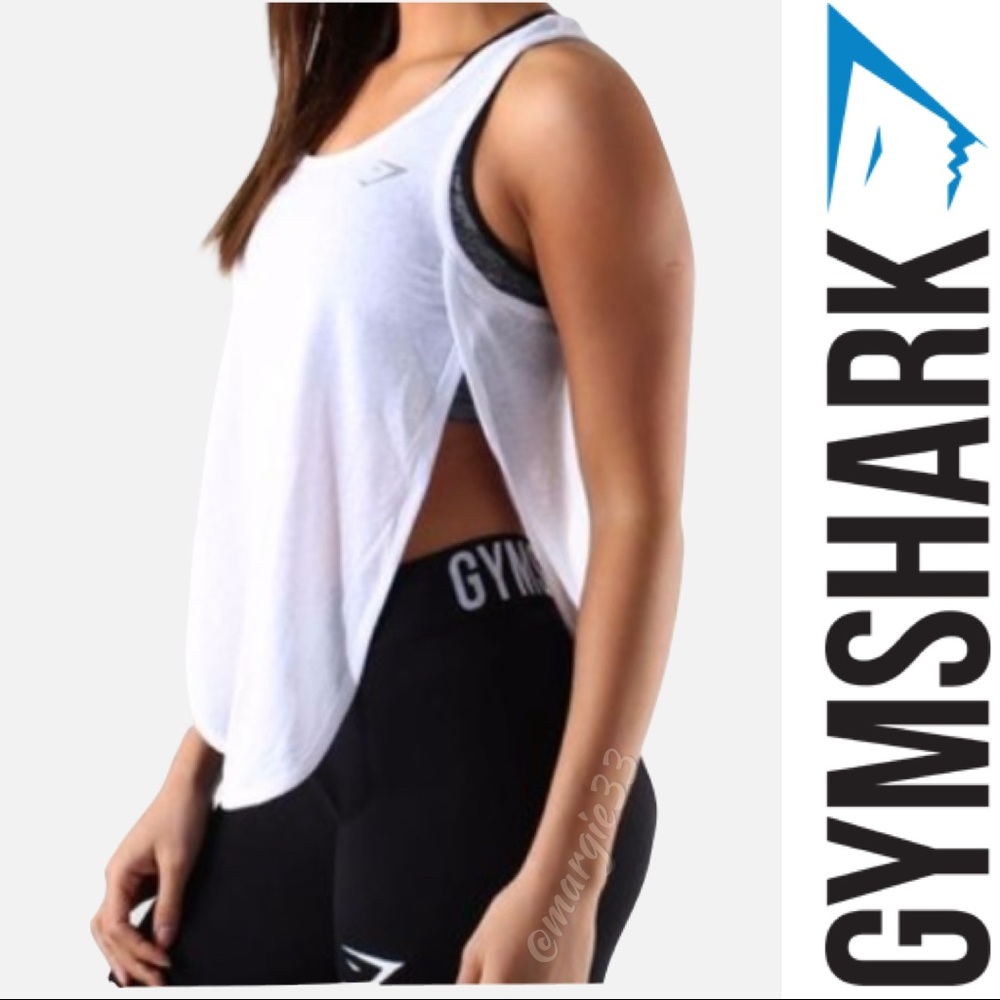 GymShark | Breeze Vest Side Split Tank Top • S